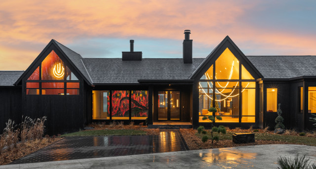 Unicorn Ranch contemporary-exterior