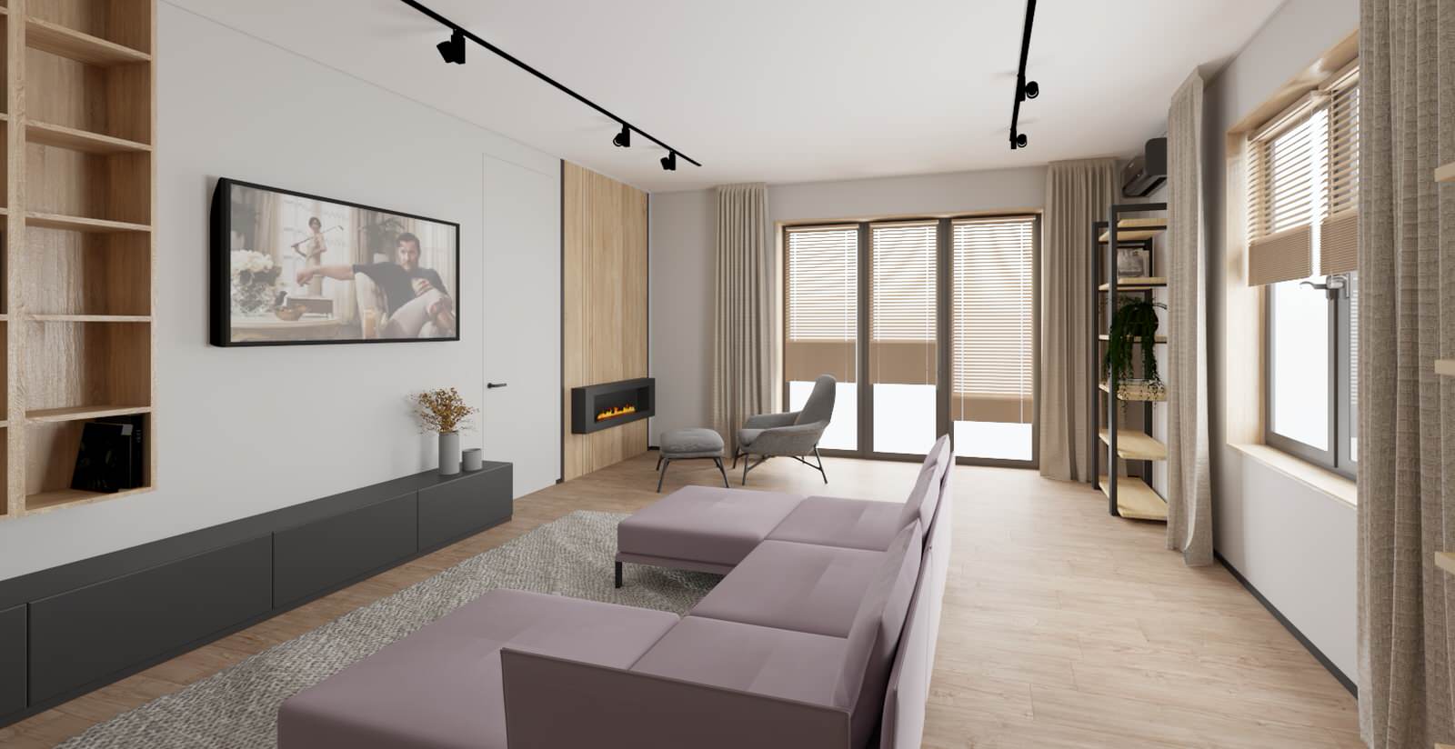 Семейный дом в пригороде_эскизы 2022