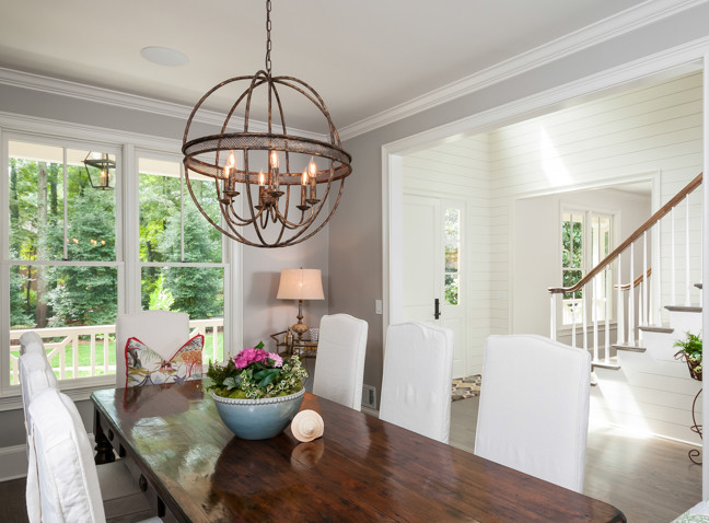 Inspiration for a timeless dining room remodel in Atlanta