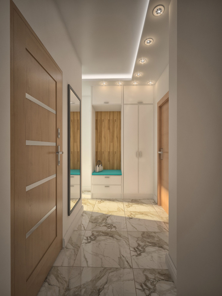 Гостиная, совмещенная с кухней