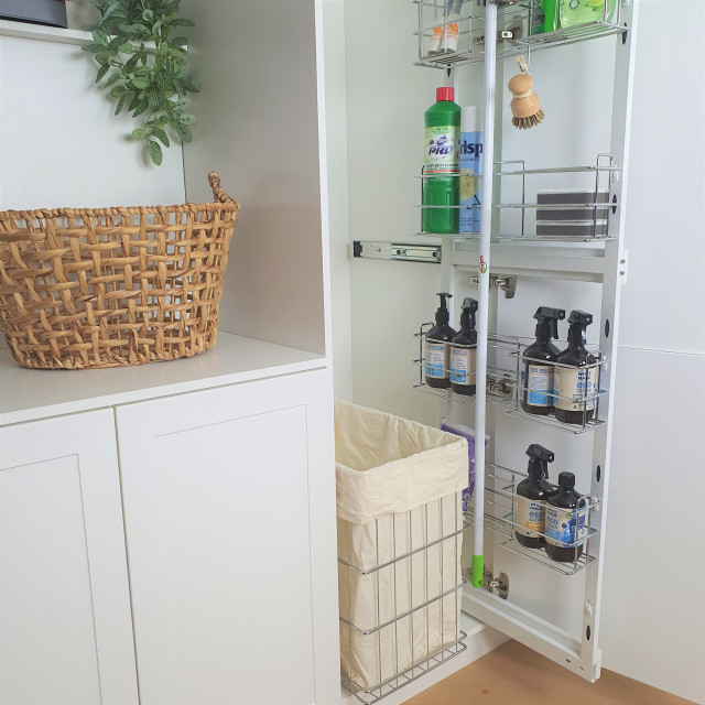 TANSEL Laundry Wire Baskets Stackable Modern Sydney by Tansel