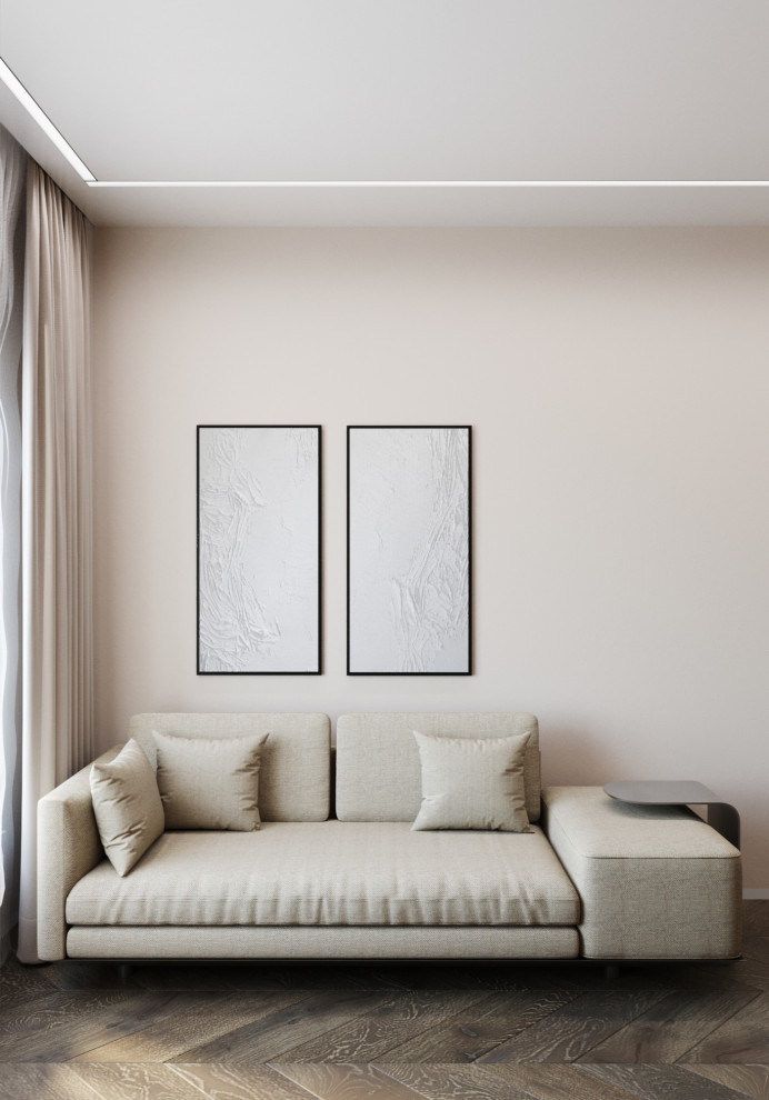 Минимализм в однокомнатной квартире