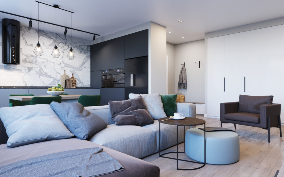 Современный интерьер в сдержанных тонах