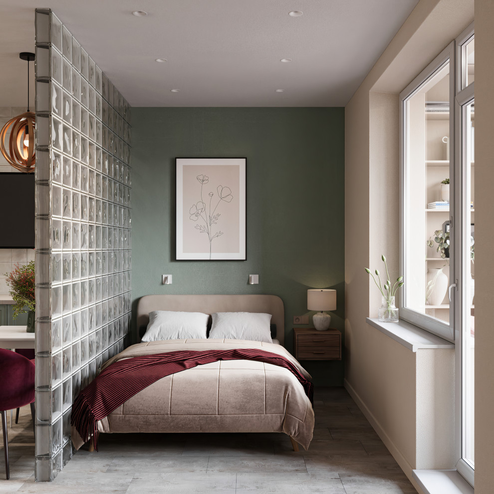 Дизайн проект небольшого пространства — квартиры-студии.