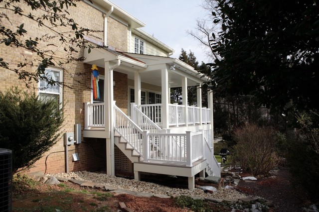 Home Addition: Tom, Arlington VA american-traditional-veranda