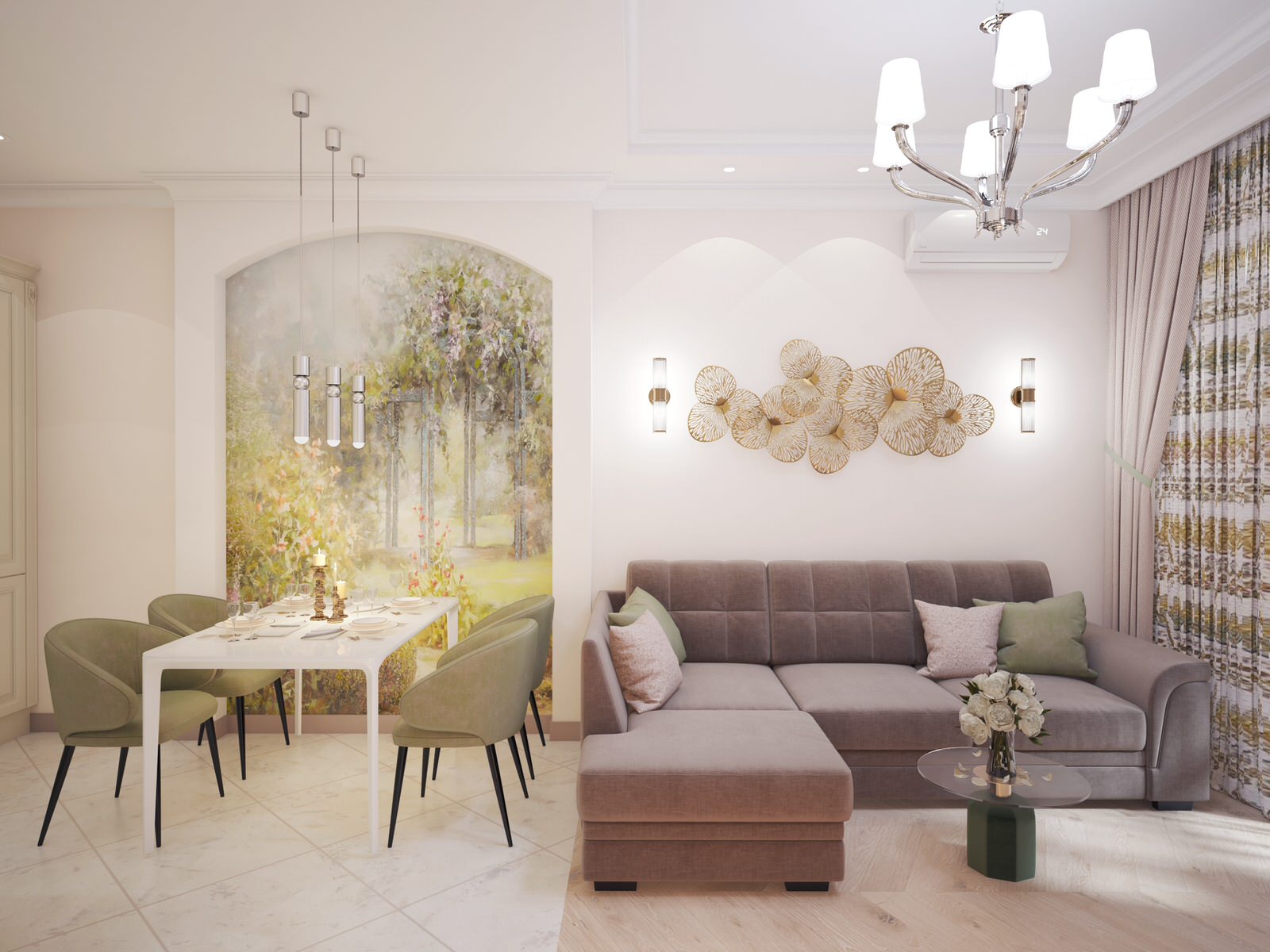 Квартира-сад  в ЖК «Символ»