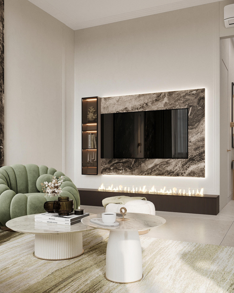 Легкая современная классика в дизайне квартиры для ЖК "Модум" - 97 м2