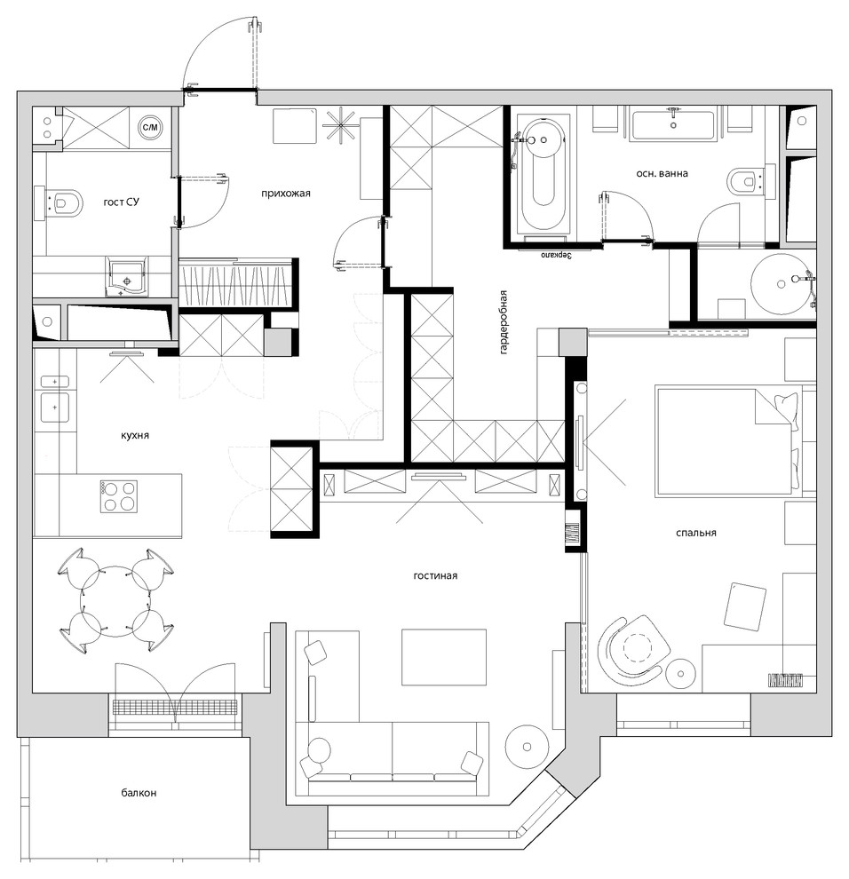 Квартира на Гарибальди