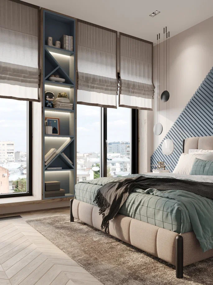 Элегантная квартира с волшебной детской комнатой