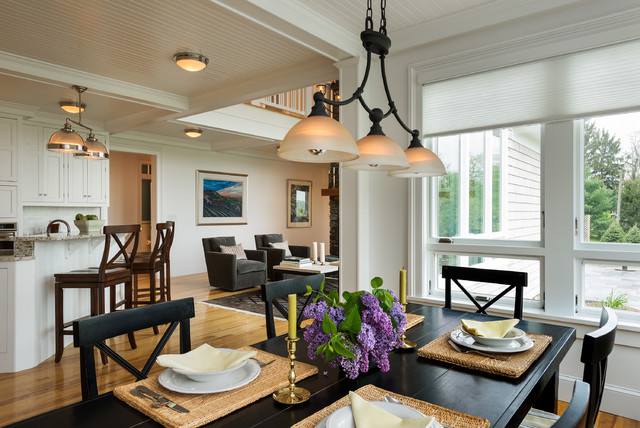 Gambrel Country Home - Farmhouse - Dining Room - New York - by ... Gambrel Country Home farmhouse-dining-room