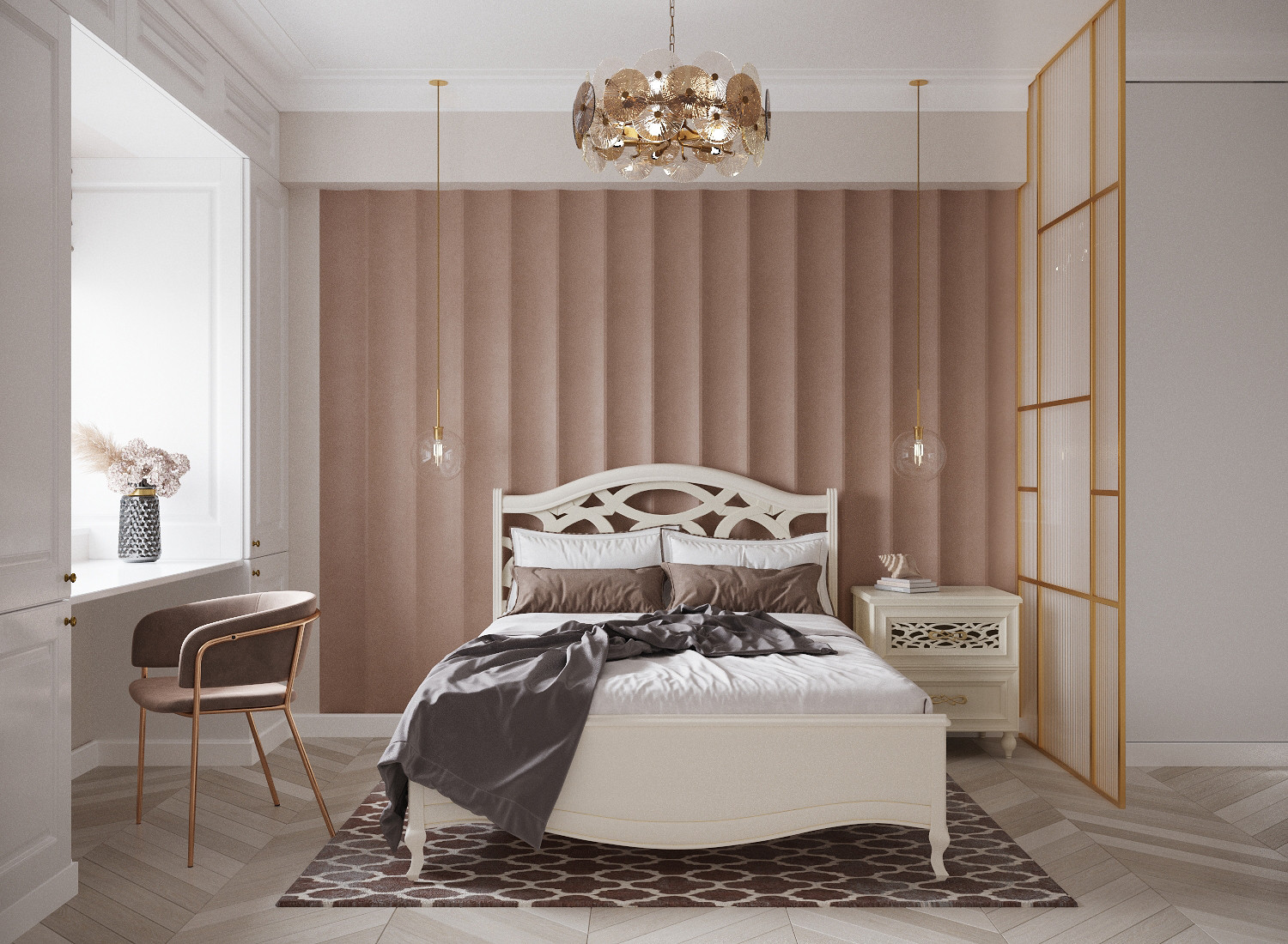 Дизайн-проект трехкомнатной квартиры в современном стиле