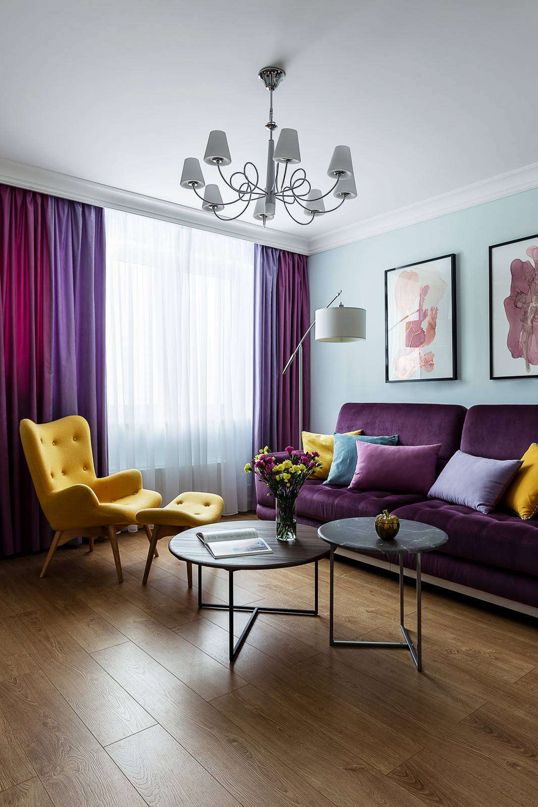 Реализованный проект квартиры 58 кв.м г. Москва