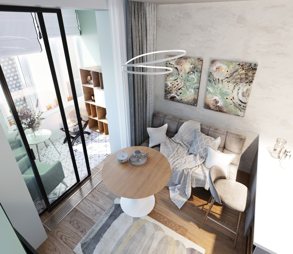 Однокомнатная квартира ЖК 2119 Кухня-гостиная