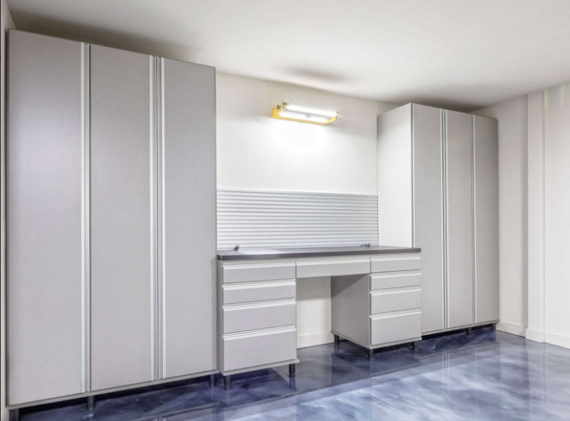 Garage - transitional garage idea in Minneapolis