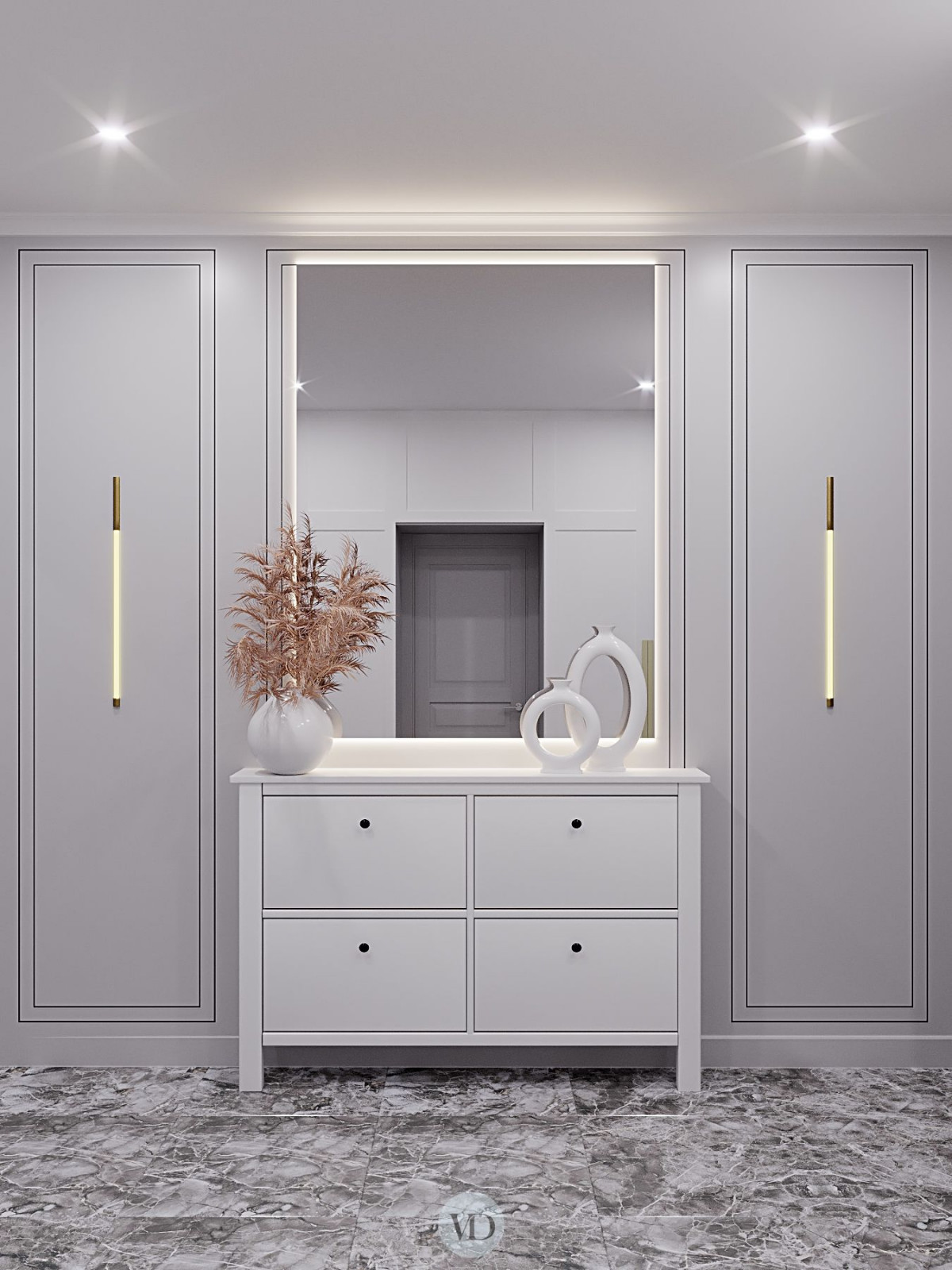 Дизайн-проект квартиры Яблочкино