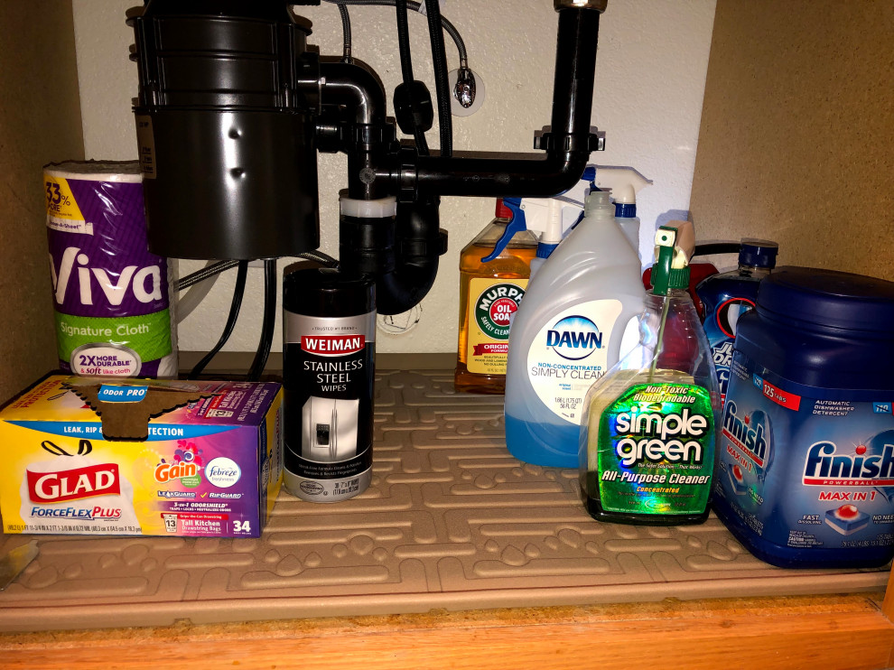 One side of double sink drains slow