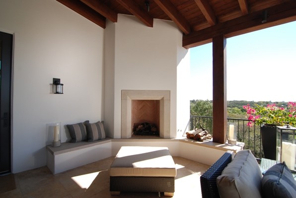 Architectural Cut Stone Elements modern-verandah