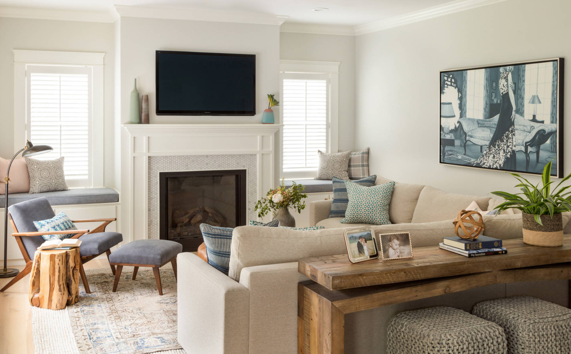 Houzz Tour: New Family Home Nails Modern Farmhouse Style