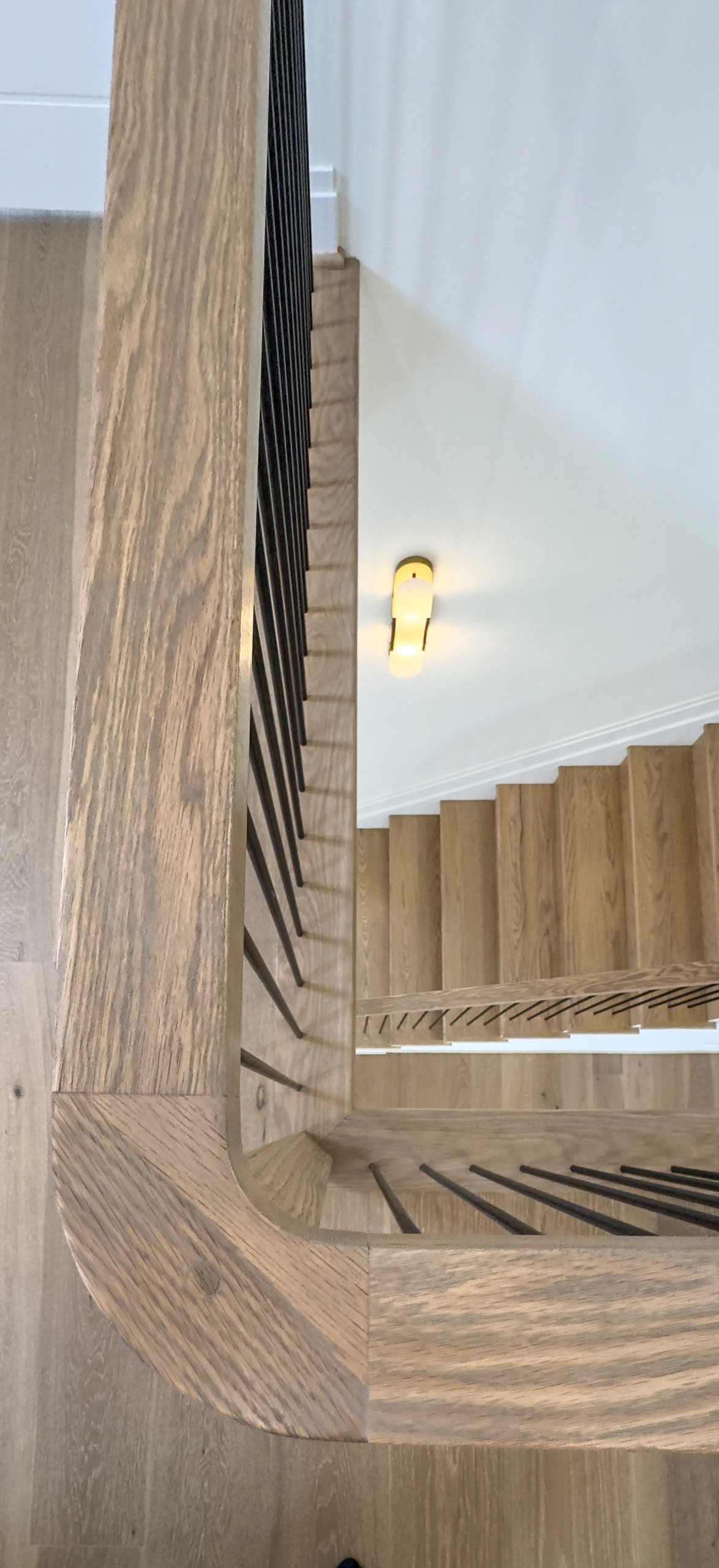 144_Attractive Transitional Staircase in Impressive Modern Home, Vienna VA 22180