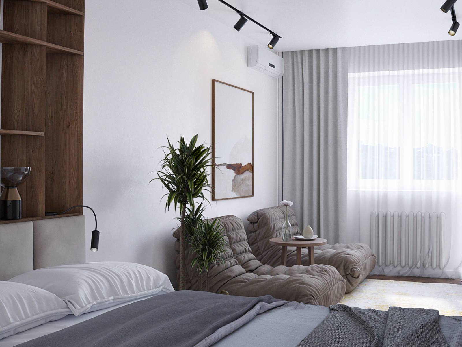 Однокмнатная квартира 30 кв.м