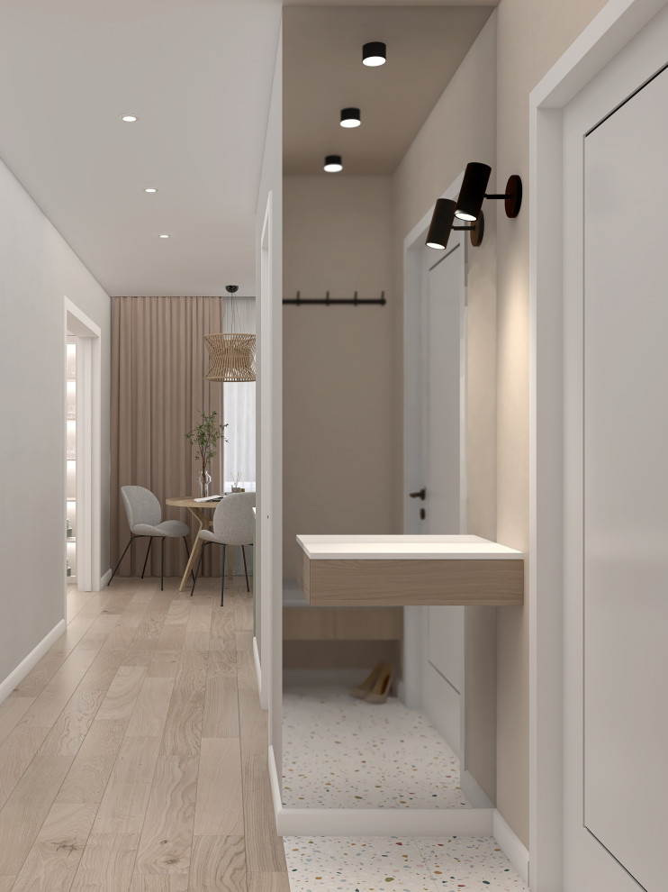 Трёхкомнатная квартира для любителей природы и минимализма