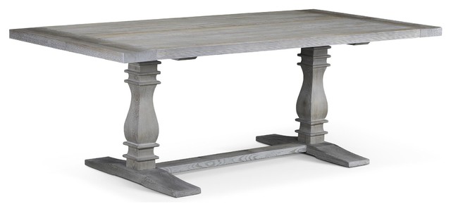 Hastings Traditional Trestle Dining Table Farmhouse Hastings Traditional Trestle Dining Table