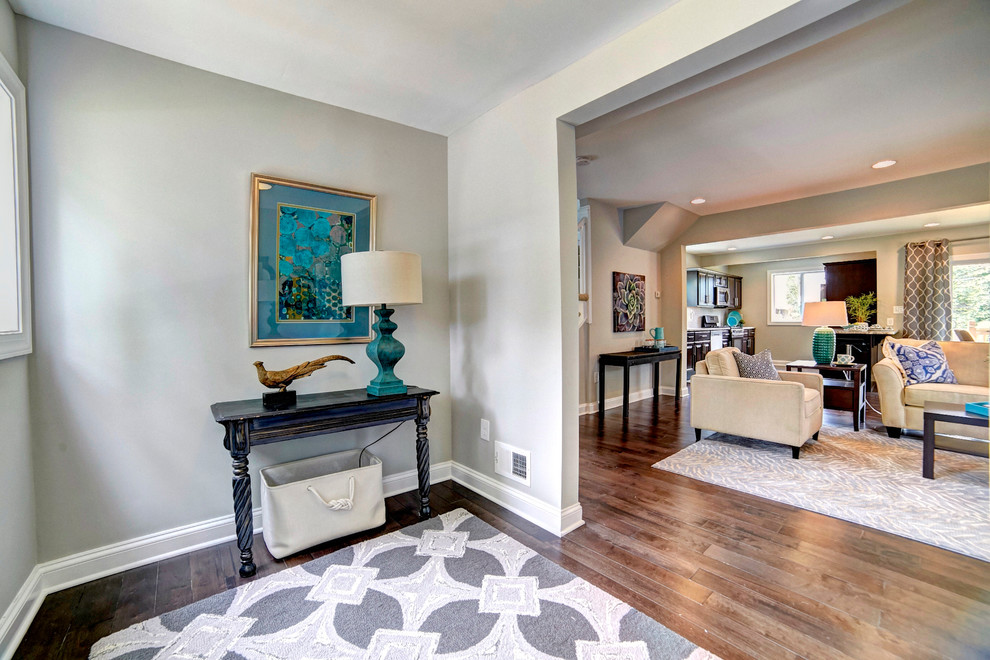 Home design - transitional home design idea in Baltimore