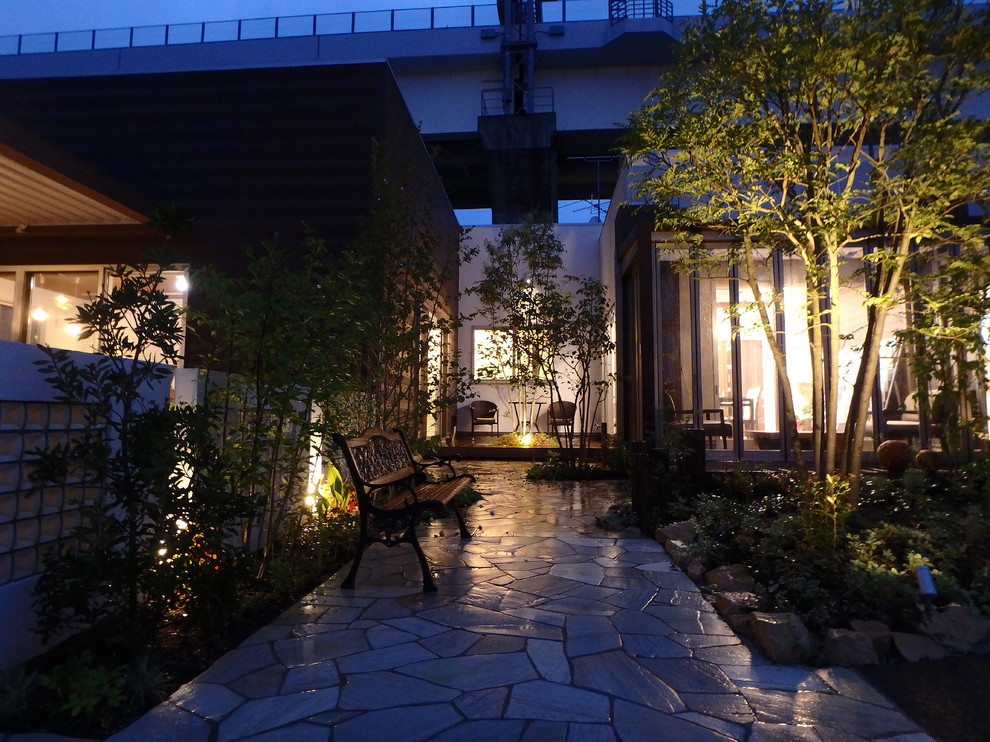 Design ideas for an asian garden in Tokyo Suburbs.