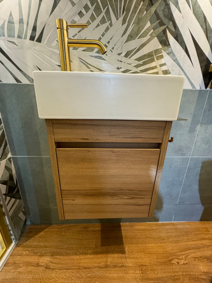 Eclectic Bathroom Conversion