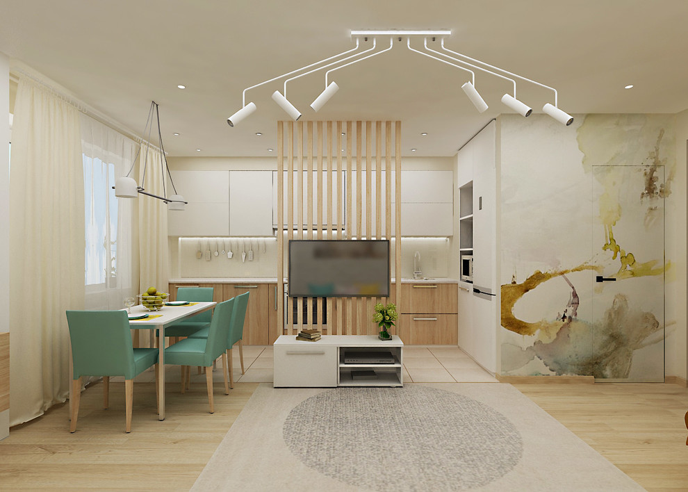 ДИЗАЙН ТРЕХКОМНАТНОЙ КВАРТИРЫ «SUNSHINE»