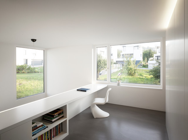 Haus R contemporaneo-despacho
