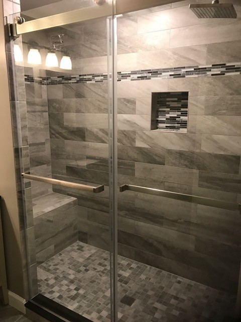 Inspiration for a transitional home design remodel in DC Metro