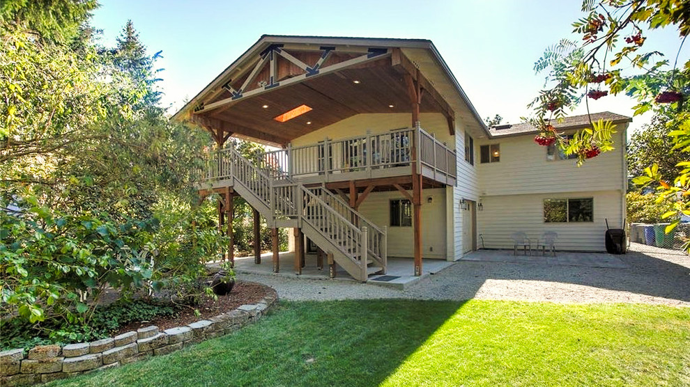  Raised  Ranch  Addition  Traditional Porch Seattle by 