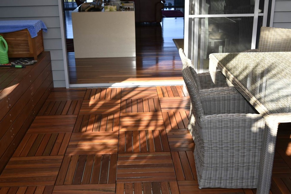 Photo of a beach style patio in Wollongong.