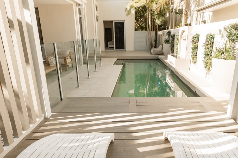 Inspiration for a beach style pool in Sunshine Coast.