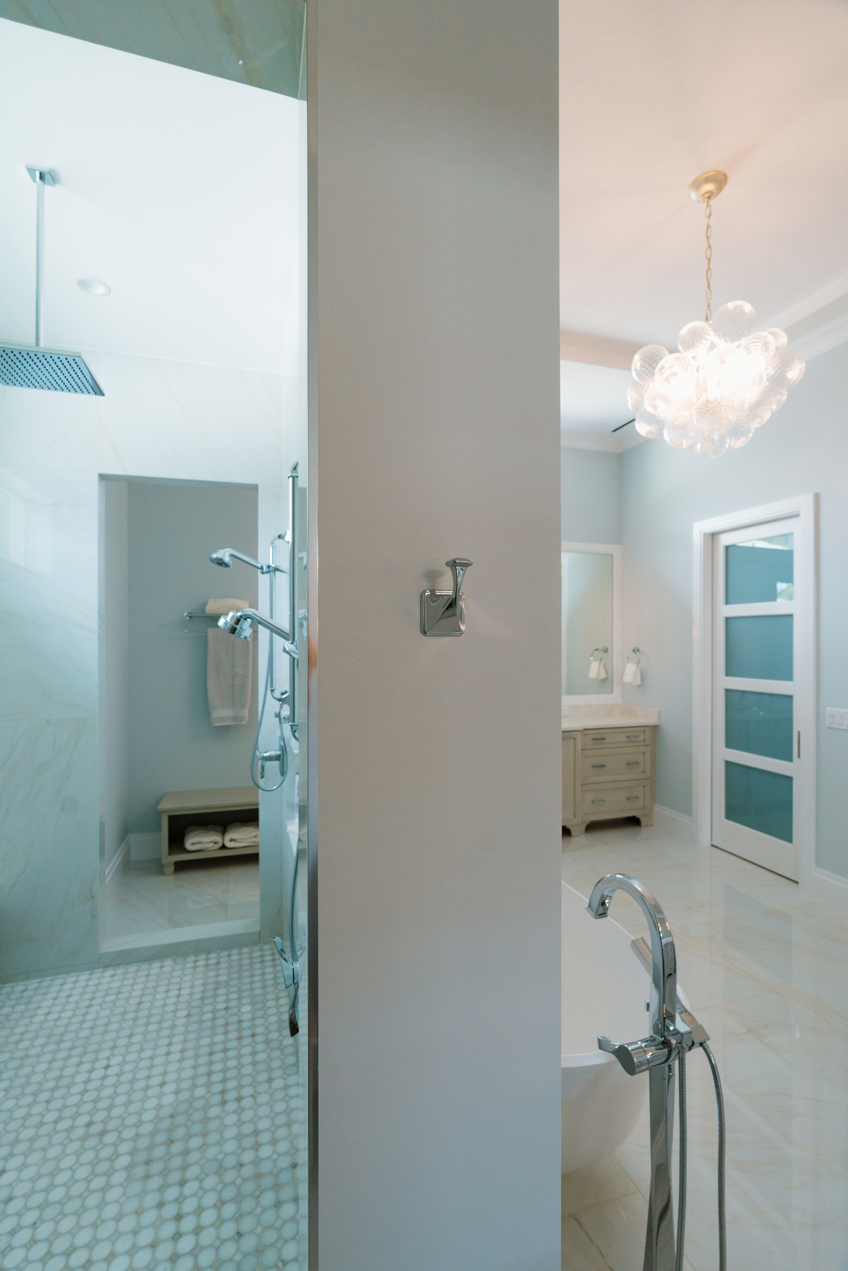 Walk Through Shower