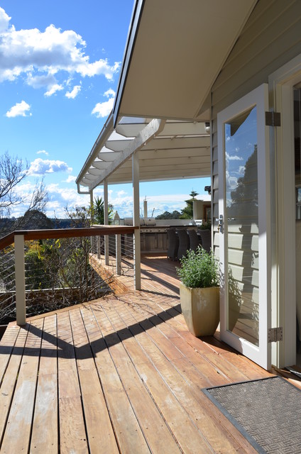 Renovation contemporary-uteplats