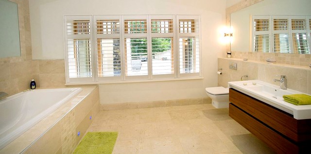 The Starboard House trendy-badevaerelse