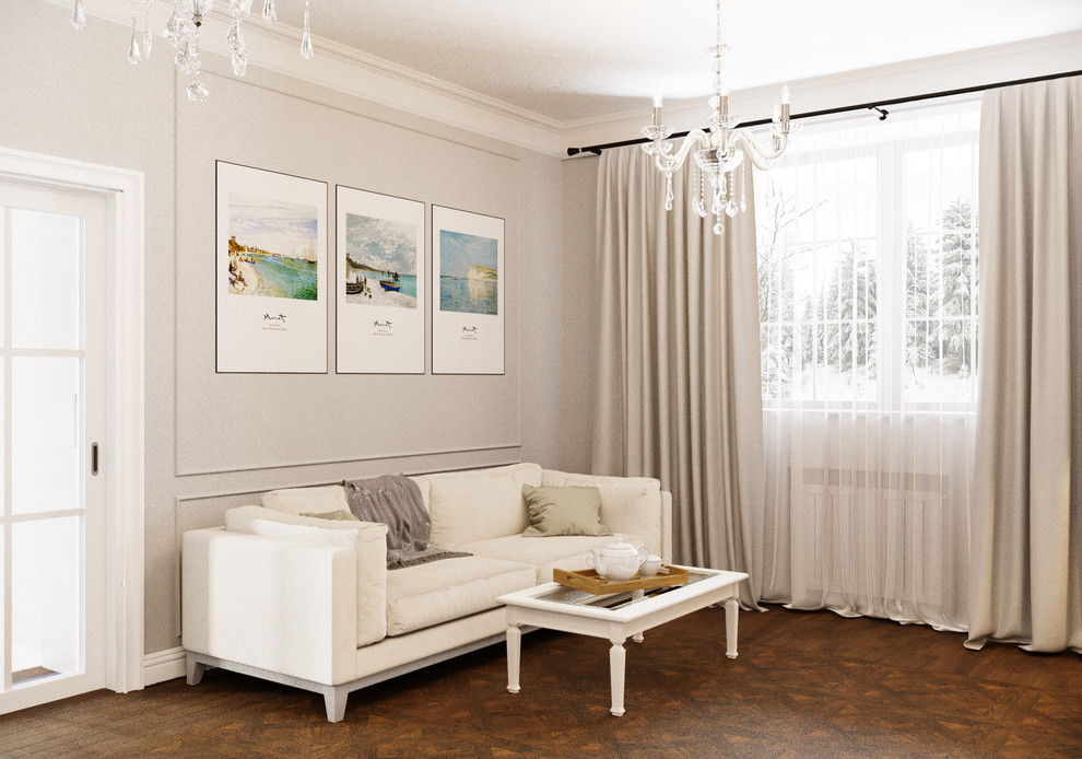 Дизайн интерьера загородного дома в Бутурлино