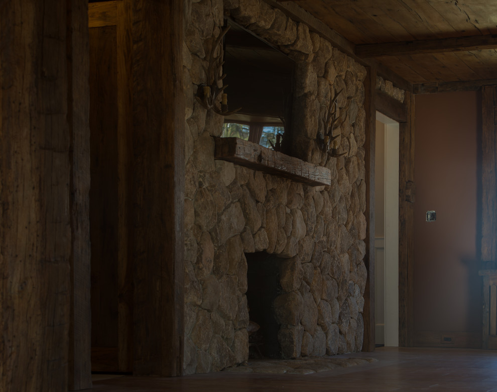 Interior remodeling with reclaimed lumber