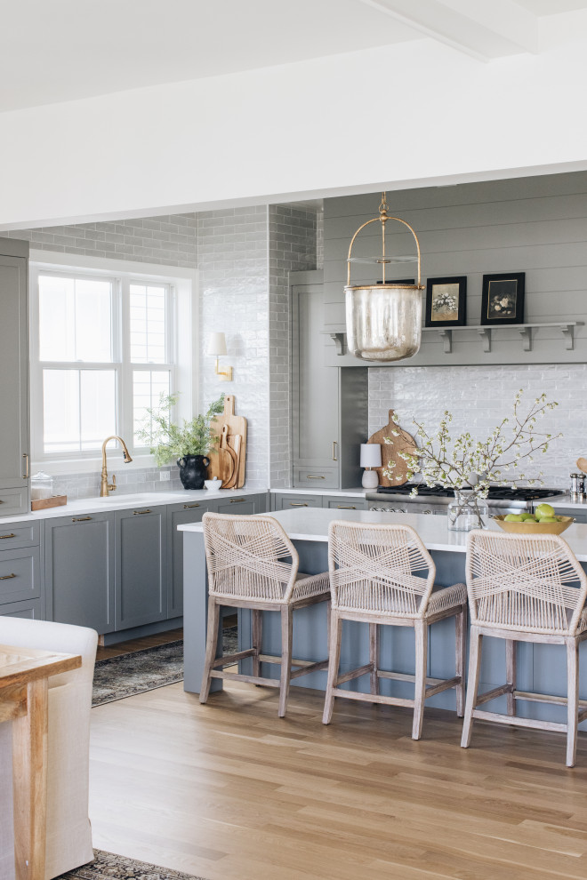 Home design - transitional home design idea in Chicago