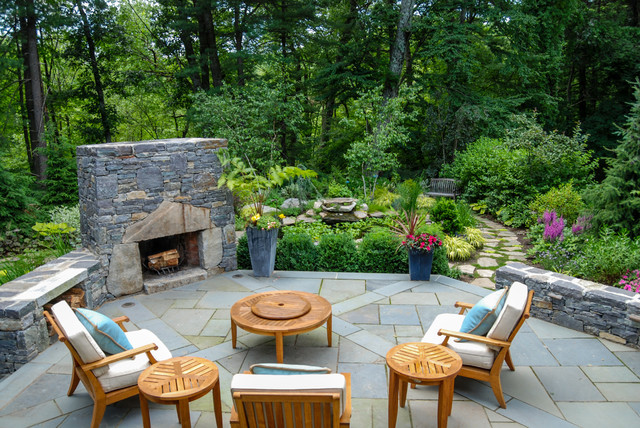 Woodland Retreat - Rustic - Patio - Boston - by a Blade of Grass