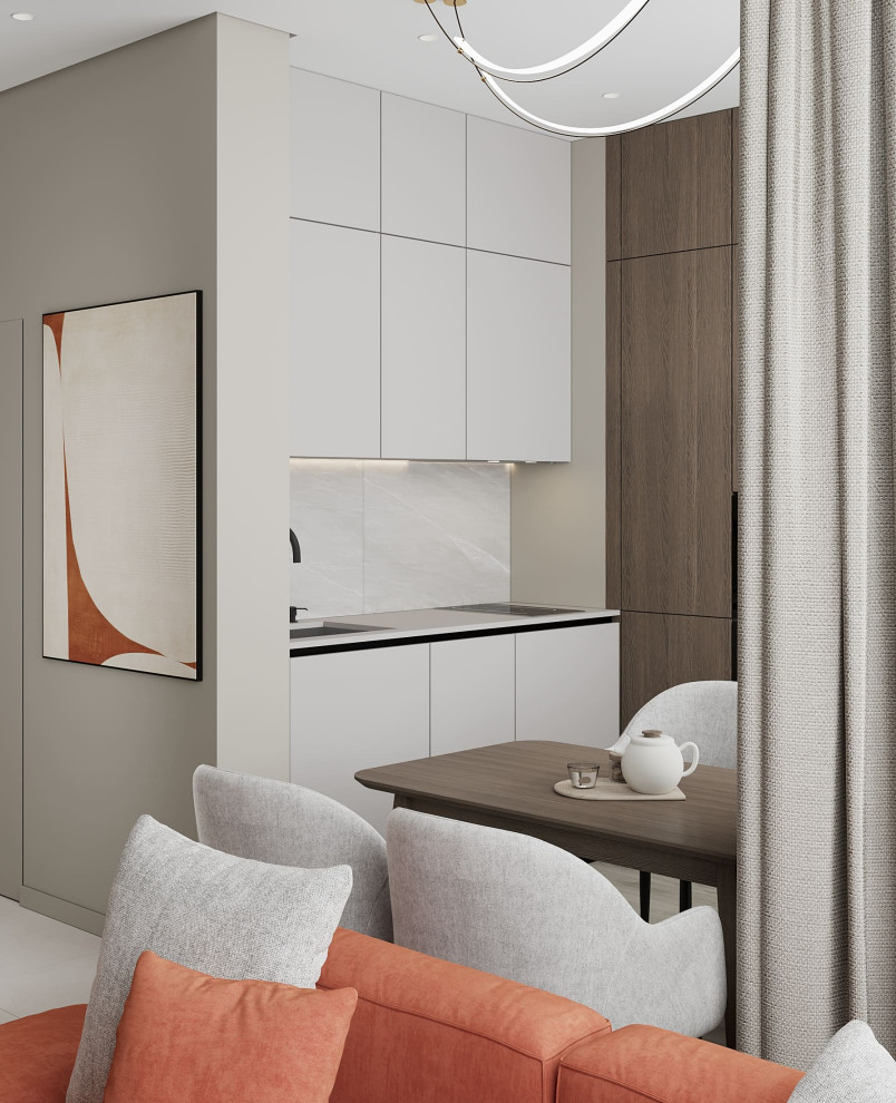 Дизайн-проект квартиры для сдачи на берегу Балтийского моря