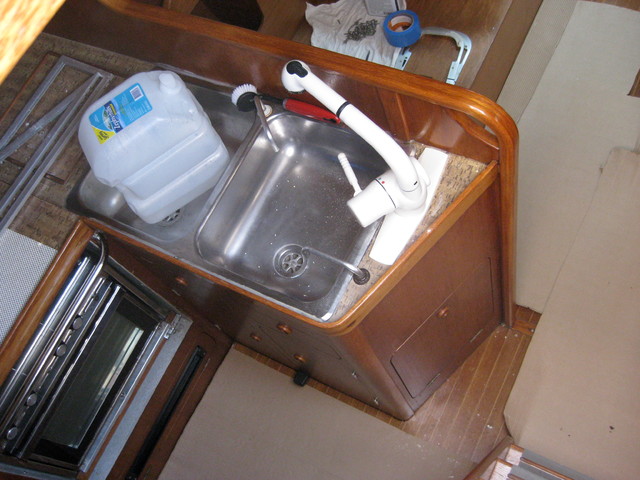 BEFORE - Galley Sink transitional