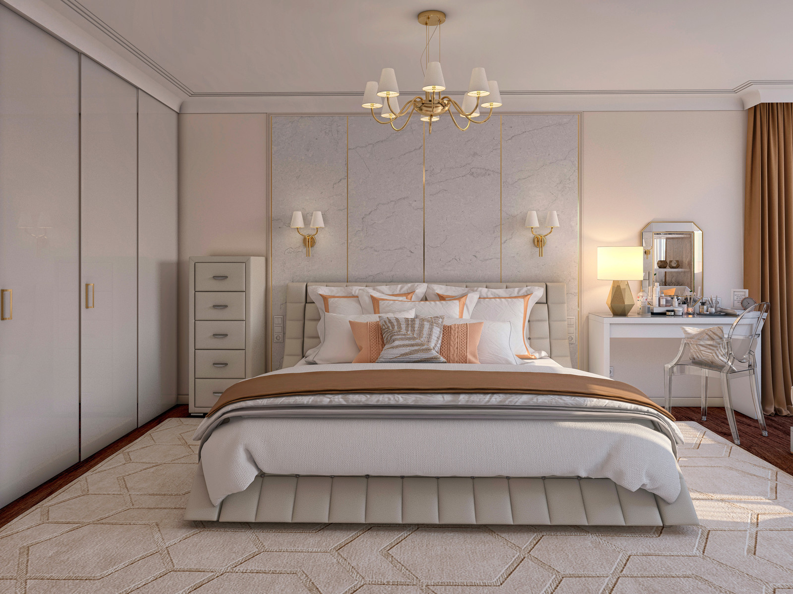 Спальня в проекте bright_apartament_kr