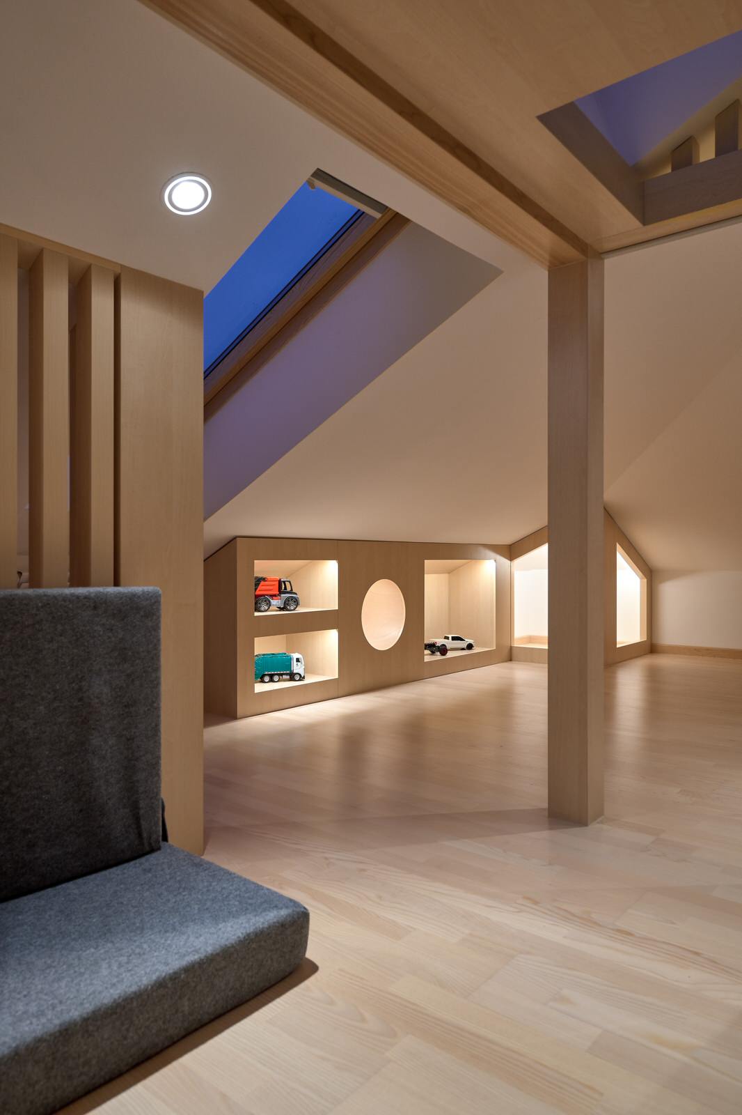 Мансарда для детей 40 м2