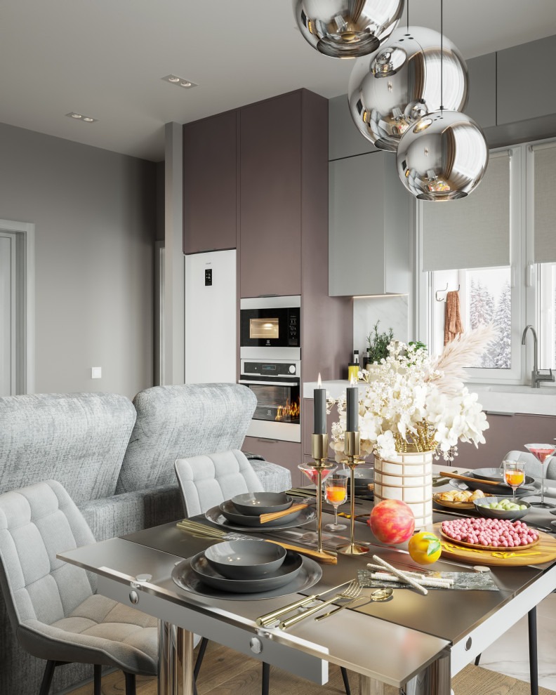 Дизайн интерьеров дома в п.Тайцы, Ленинградская область