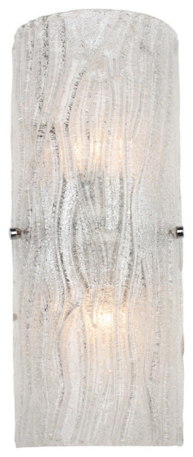 Varaluz-AC1102-Two Light Wall Sconce Chrome