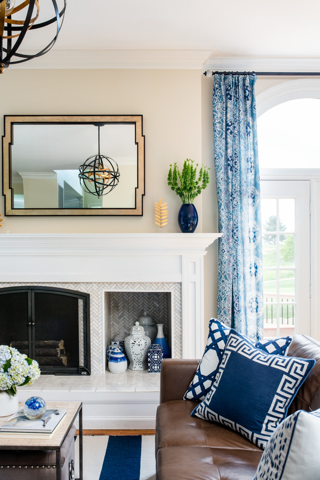 Transitional home design photo in DC Metro