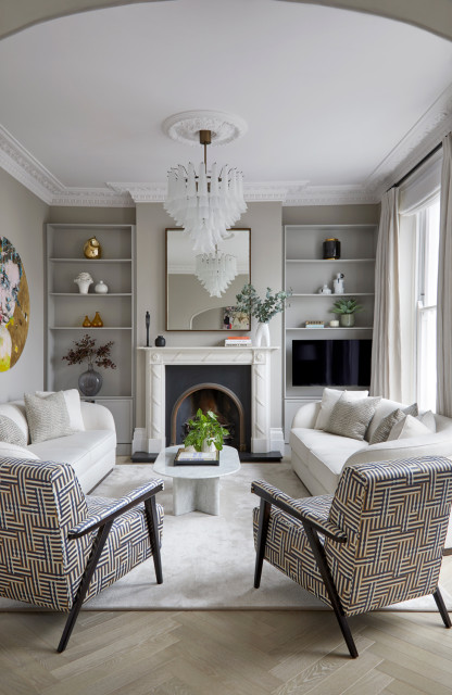 The Listed House contemporary-living-room